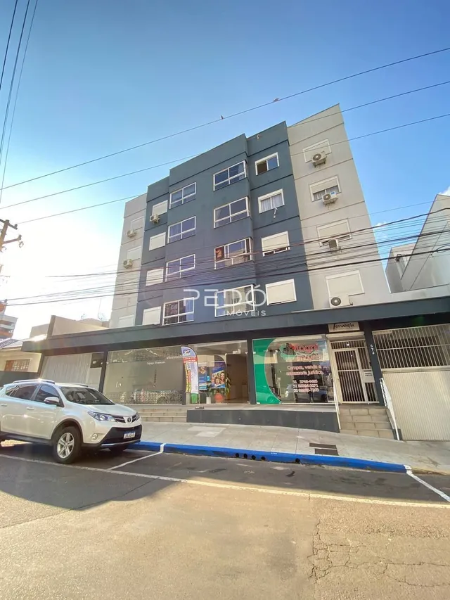 Fachada de um prédio residencial em Lajeado, Brasil.