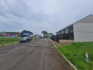 Vista da rua em Lajeado, Brasil.