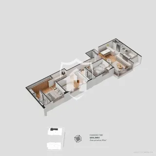 Apartamento com 3 dormitórios, foto 3