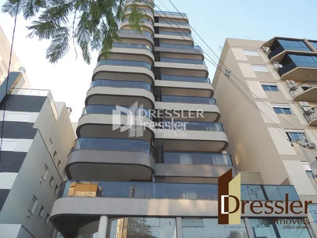Fachada de um prédio residencial em Lajeado, Brasil.