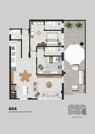 Apartamento com 1 dormitório, foto 17