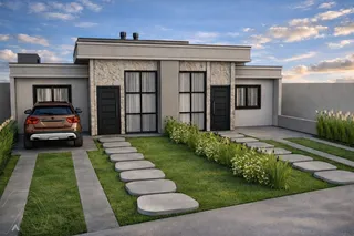 Casa geminada com 2 dormitórios, foto 1