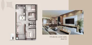 Apartamento com 3 dormitórios, foto 2