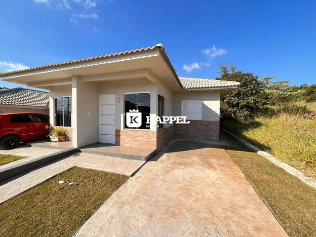 Foto da fachada de uma casa residencial em Lajeado, Brasil.