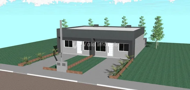 Casa geminada com 2 dormitórios