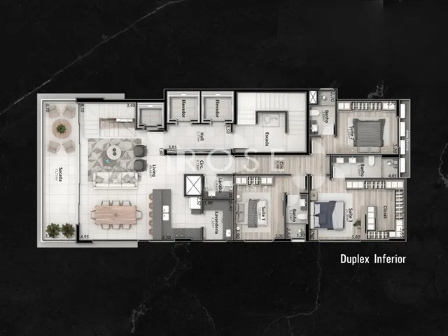 Apartamento com 3 dormitórios, foto 4