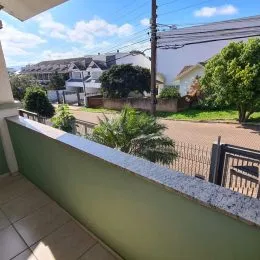 Vista parcial de um parapeito de um imóvel em Lajeado, Brasil.