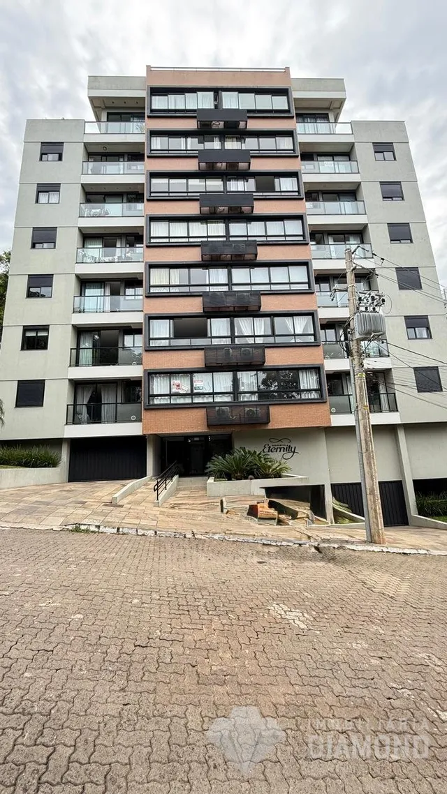 Fachada de um prédio residencial em Lajeado, Brasil.