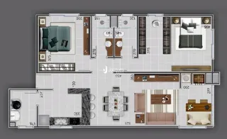 Apartamento com 2 dormitórios, foto 22