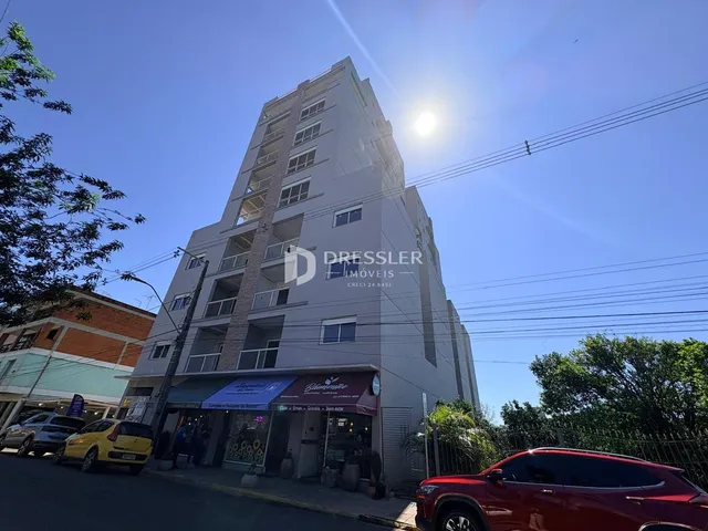 Fachada de um prédio residencial em Lajeado, Brasil.