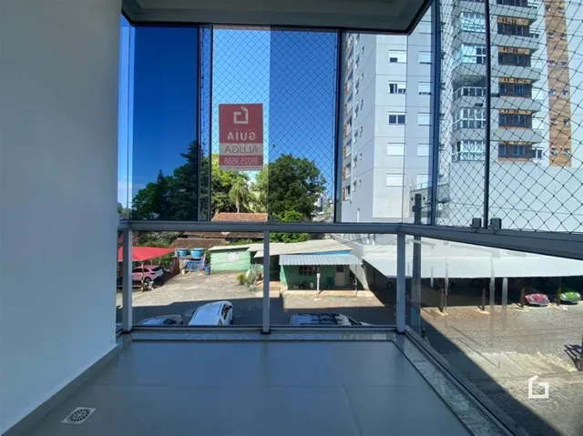 Vista da área externa de um imóvel em Lajeado.