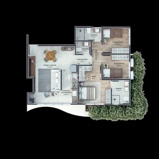 Apartamento com 3 dormitórios, foto 2