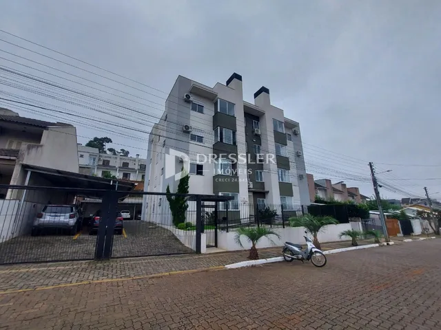Fachada de um prédio residencial em Lajeado, Brasil.
