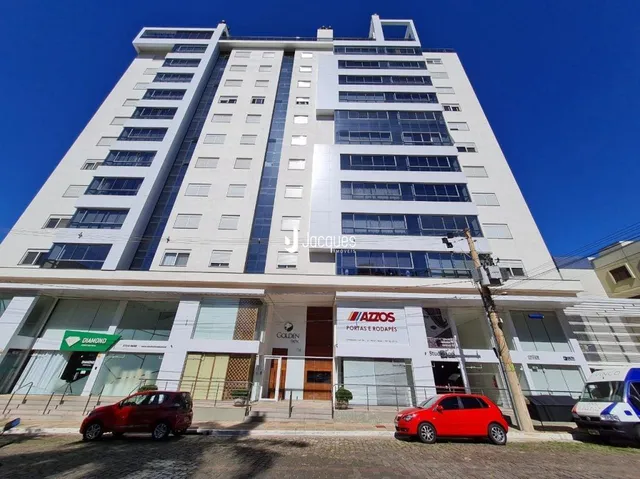 Fachada de um prédio residencial em Lajeado, Brasil.