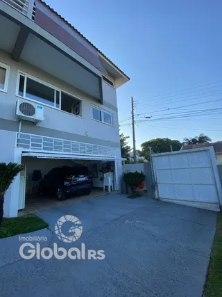 Fachada de um imóvel residencial em Lajeado, Brasil.