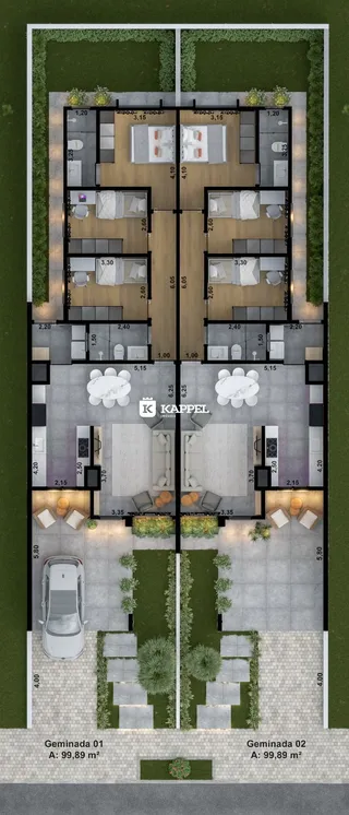 Casa geminada com 3 dormitórios, foto 6