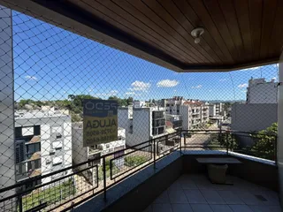 Vista da varanda de um imóvel em Lajeado, Brasil.