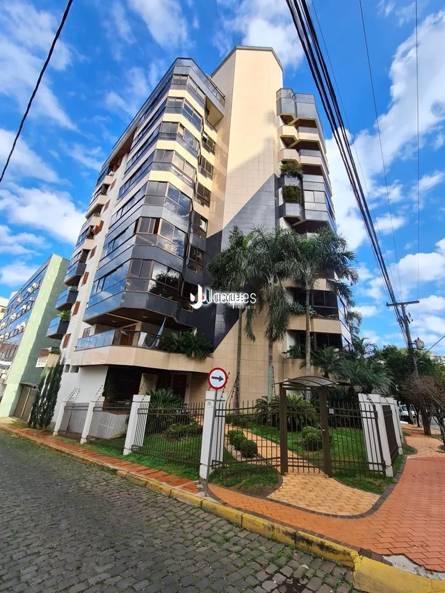 Fachada de um prédio residencial em Lajeado, Brasil.