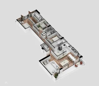 Apartamento com 3 dormitórios, foto 4