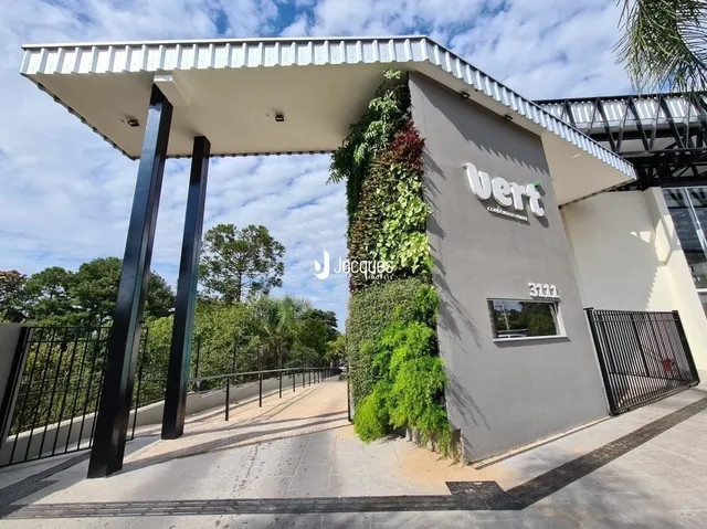 Fachada moderna de um imóvel em Lajeado, Brasil.