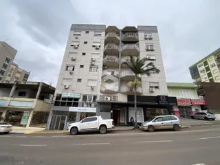 Fachada de um prédio residencial em Lajeado, Brasil.
