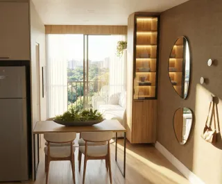 Apartamento com 1 dormitório, foto 2