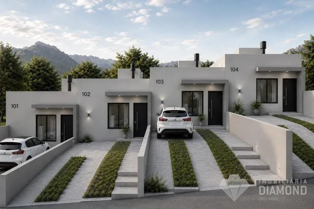 Casa geminada com 2 dormitórios