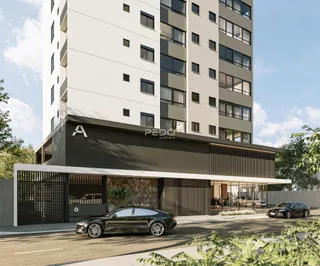 Fachada de um prédio residencial em Lajeado, Brasil.