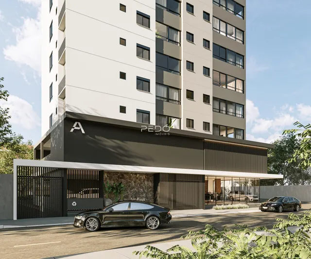 Fachada de um prédio residencial em Lajeado, Brasil.