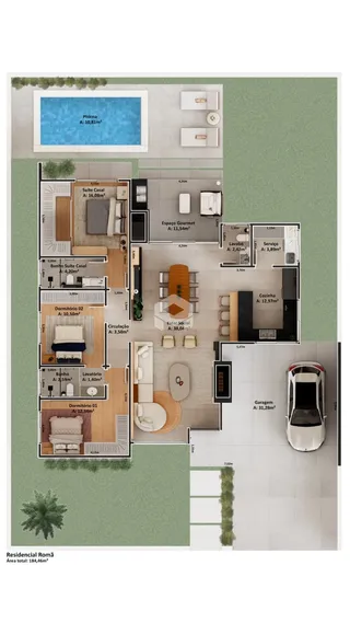 Casa com 3 dormitórios, foto 14