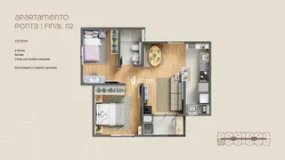 Apartamento com 2 dormitórios, foto 6