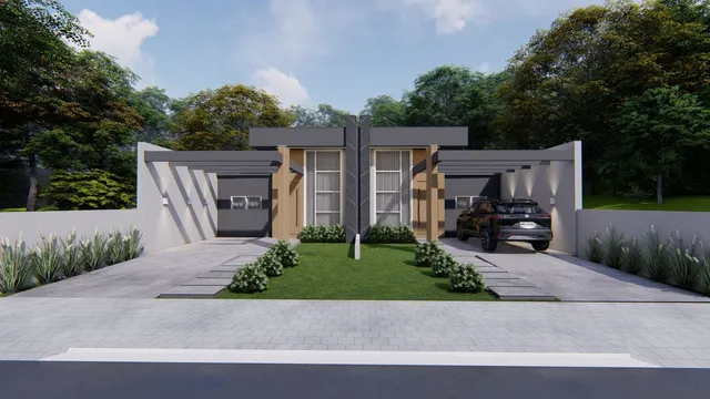 Casa geminada com 3 dormitórios