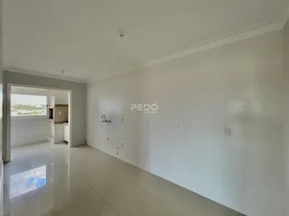 Corredor interno de uma residência em Lajeado, Brasil.