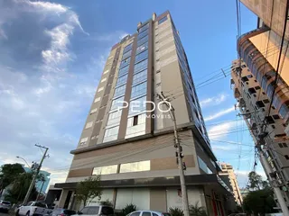 Fachada de um prédio residencial em Lajeado, Brasil.