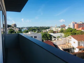 Vista da cidade de Lajeado a partir de um terraço.