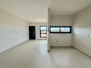 Hall de entrada de uma propriedade em Lajeado.