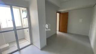 Hall de entrada interno de uma propriedade em Lajeado, Brasil.
