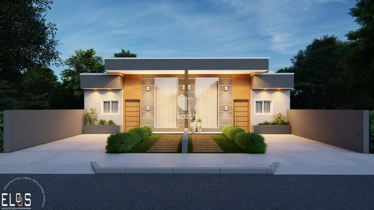 Casa geminada com 2 dormitórios, foto 1