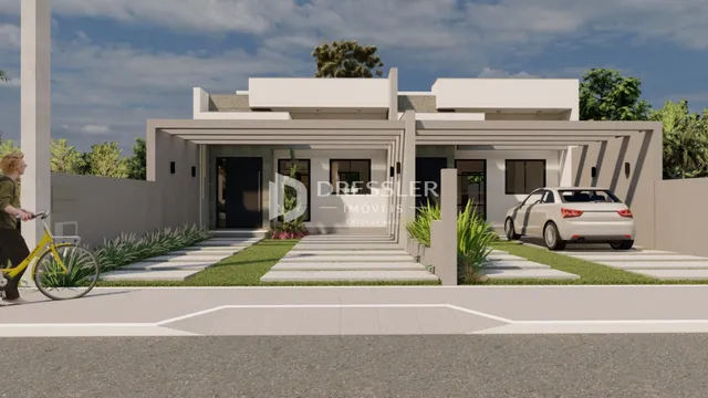 Casa geminada com 3 dormitórios