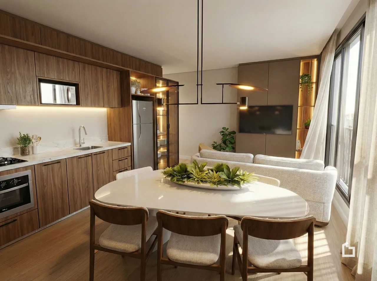 Apartamento com 2 dormitórios, foto 1