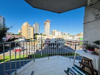Vista da varanda de um apartamento em Lajeado, Brasil.