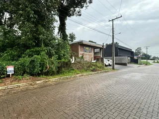 Foto da fachada de uma residência em Lajeado, Brasil.