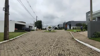 Vista da entrada de uma propriedade residencial em Lajeado, Brasil.