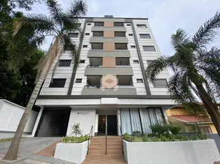 Fachada de um prédio residencial em Lajeado, Brasil.