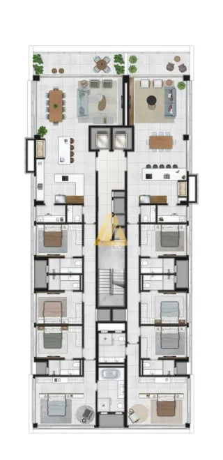 Apartamento com 4 dormitórios, foto 17