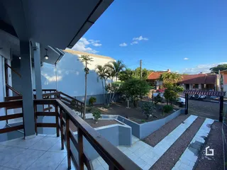 Vista da varanda de uma propriedade em Lajeado, Brasil.