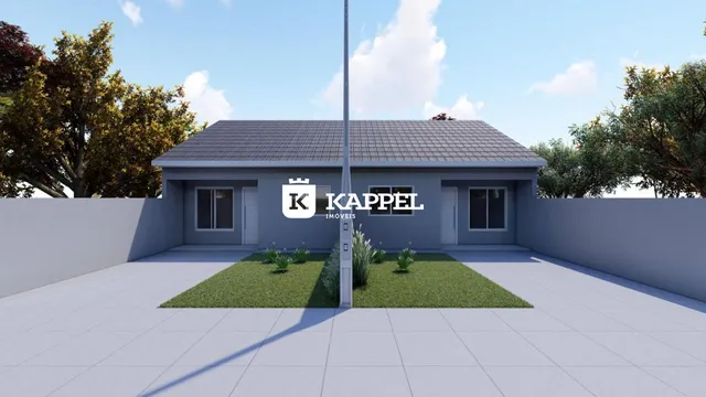 Casa geminada com 2 dormitórios