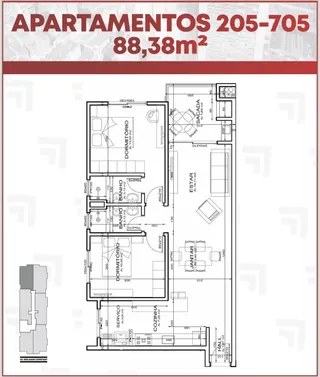 Apartamento com 2 dormitórios, foto 8