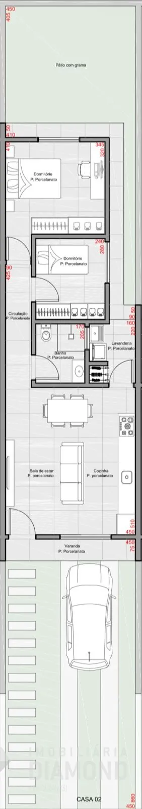 Casa geminada com 2 dormitórios, foto 4