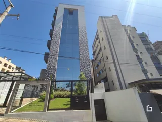 Fachada de um edifício residencial em Lajeado, Brasil.
